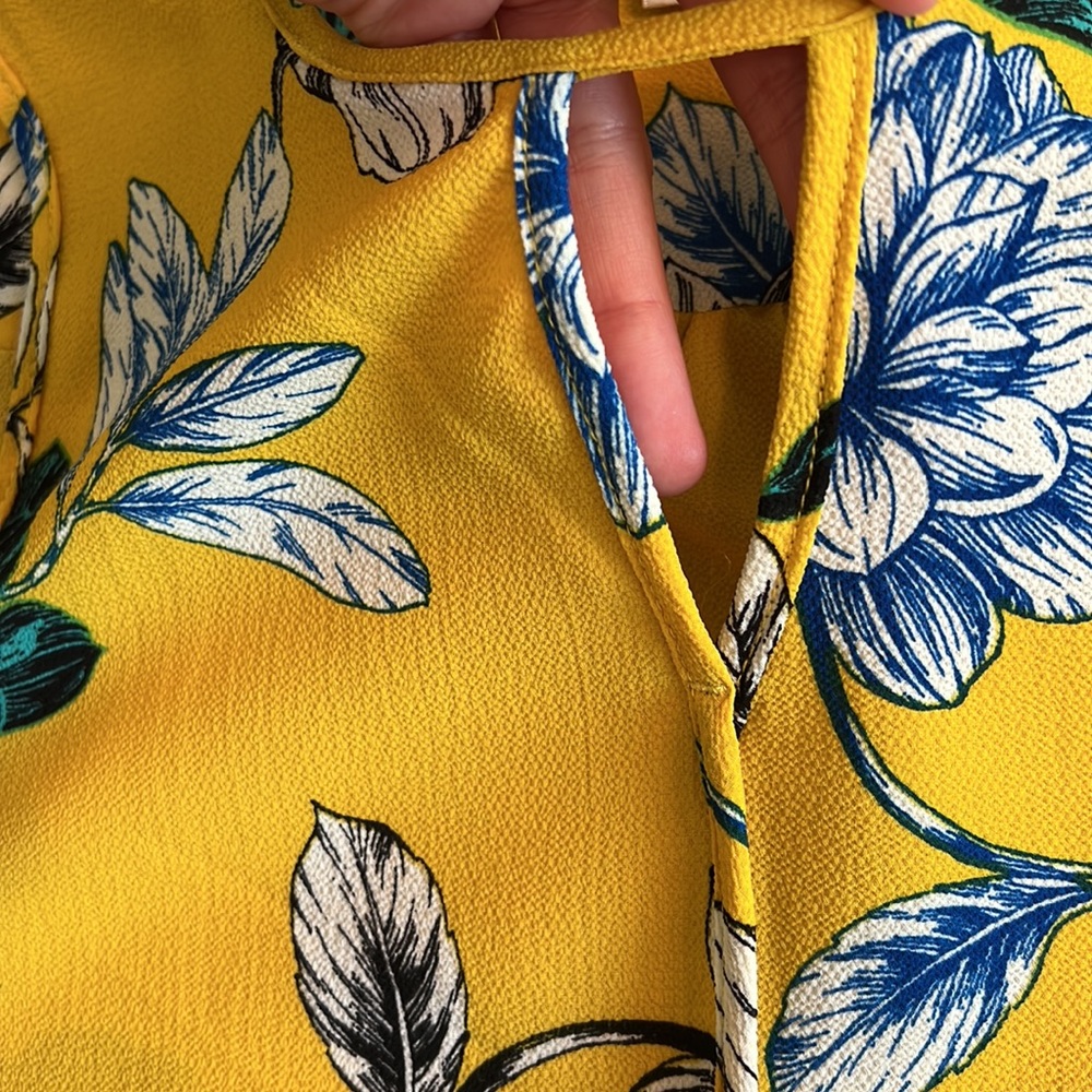 C&E Floral Tank Blouse - Picture 3 of 10